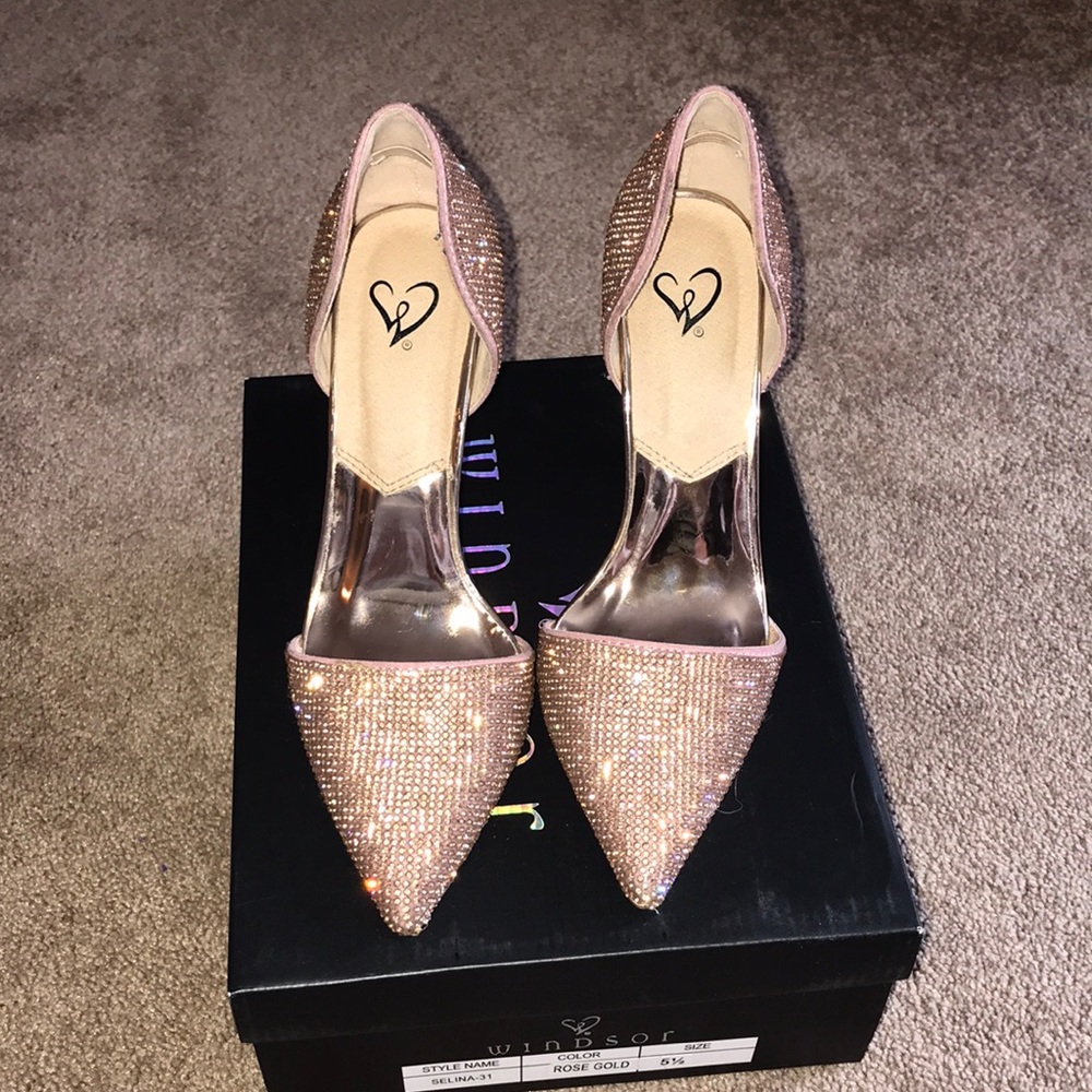 Rose Gold Heels ✨